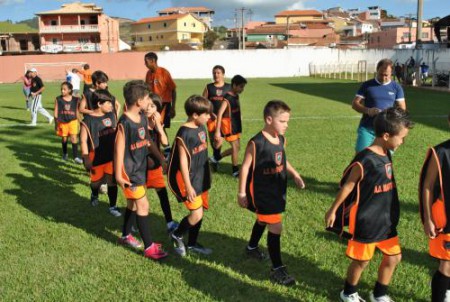 Alunos antes do Jogo